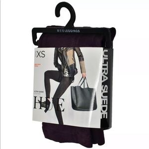 Hue- Ultra Suede Leggings-79566 Fig- Size XS